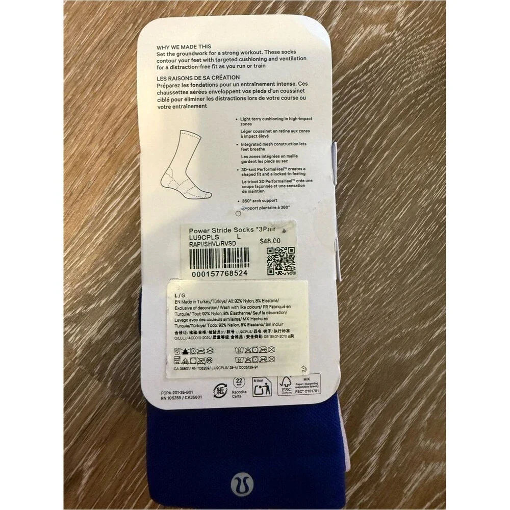 lululemon athletica three pair